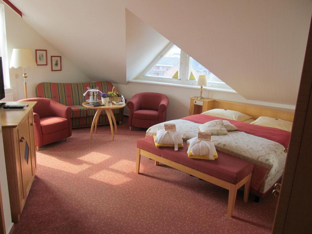 Inselhotel Vierjahreszeiten Borkum Phòng bức ảnh
