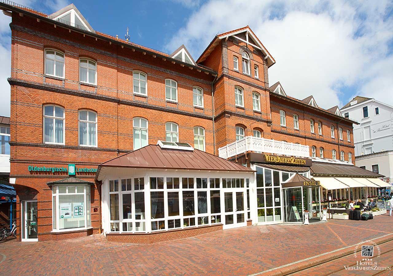 Inselhotel Vierjahreszeiten Borkum Ngoại thất bức ảnh